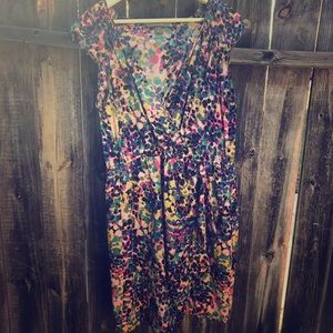 Fynn & Rose Printed Tulip Dress - 10 Petite